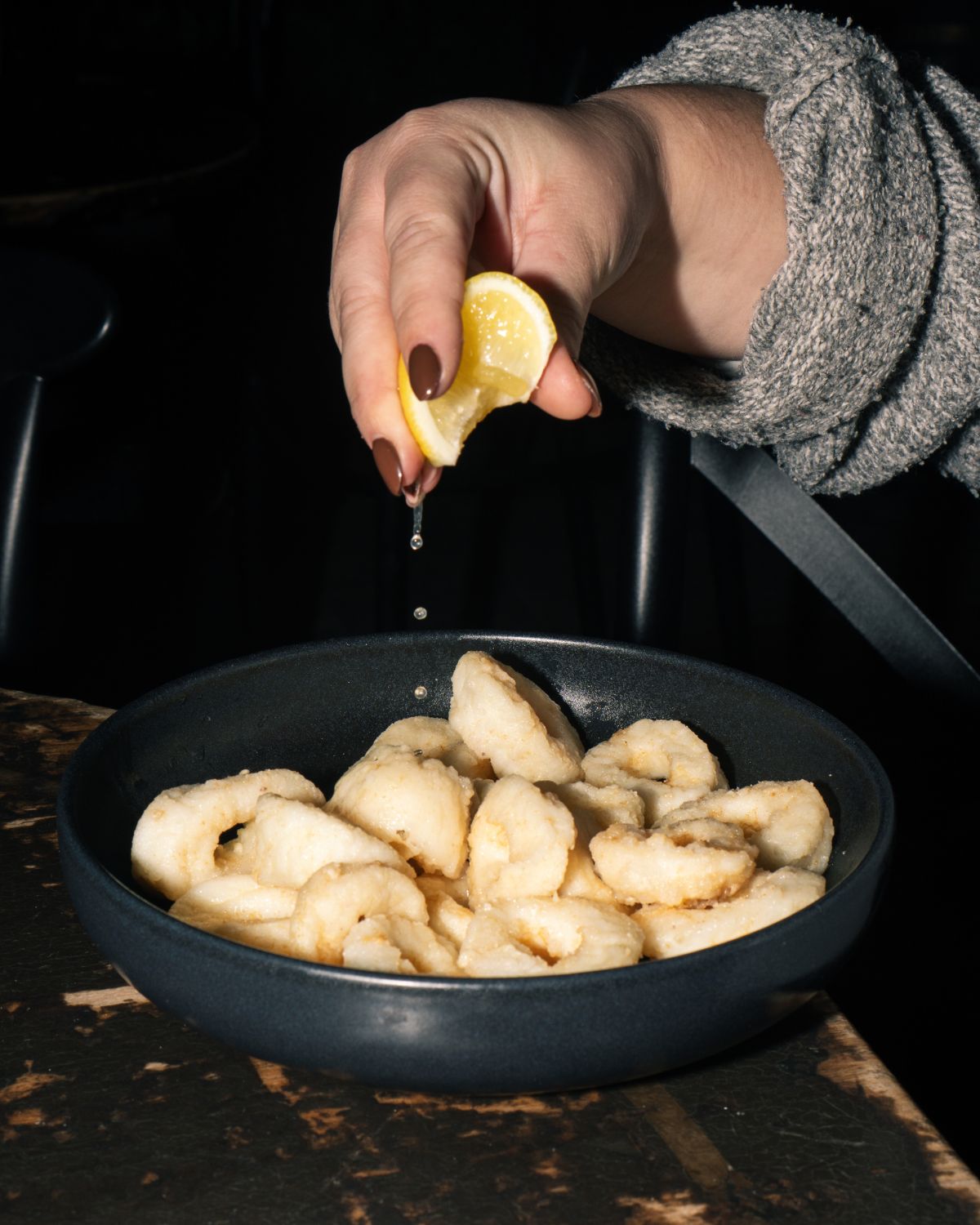 Detalle de mesa y decoración